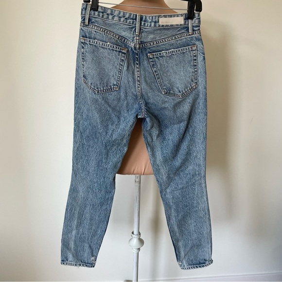 GRLFRND Karolina High Rise Distressed Days Like This Blue Wash Skinny Jeans 25 - Picture 4 of 12